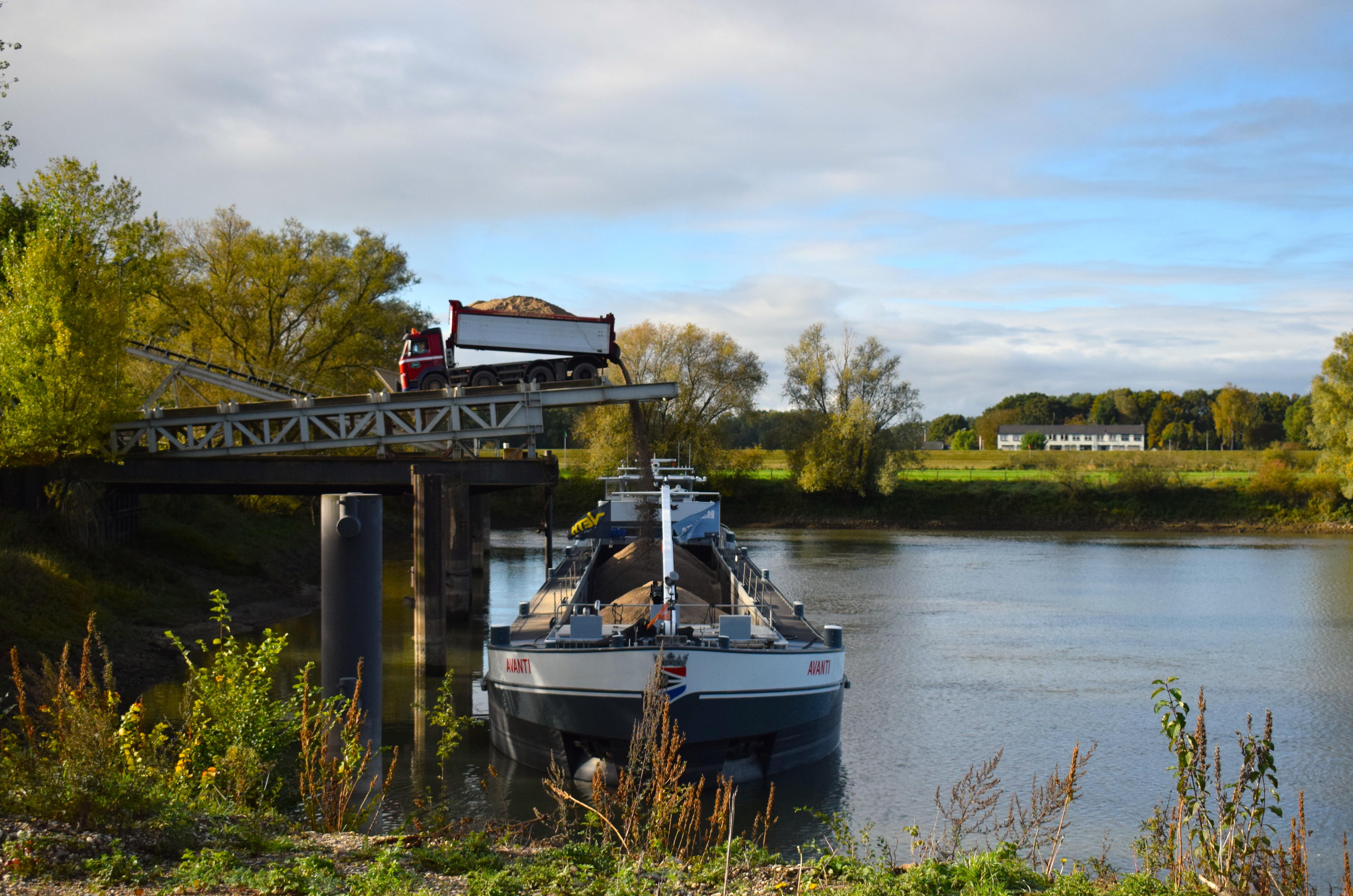 Zand laden Havikerwaard - Avanti Rijnaarde